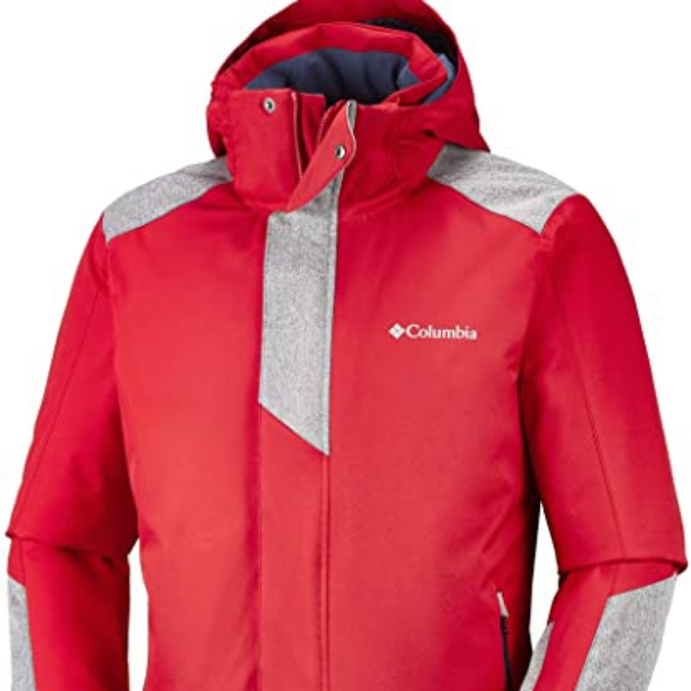 Columbia Pala Peak Winter Ski Jacket - Red Medium